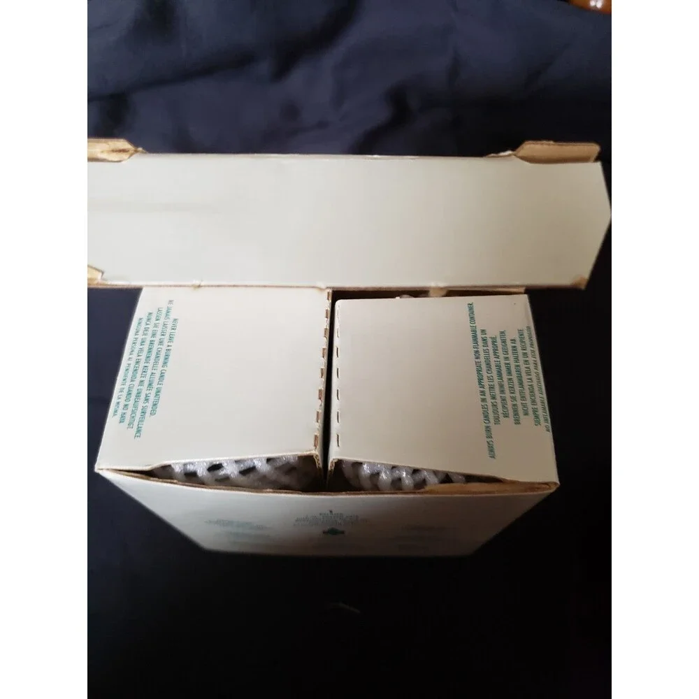 PartyLite 4” Delphi Pair Crystal Scalloped Taper Candle Holders-Scalloped